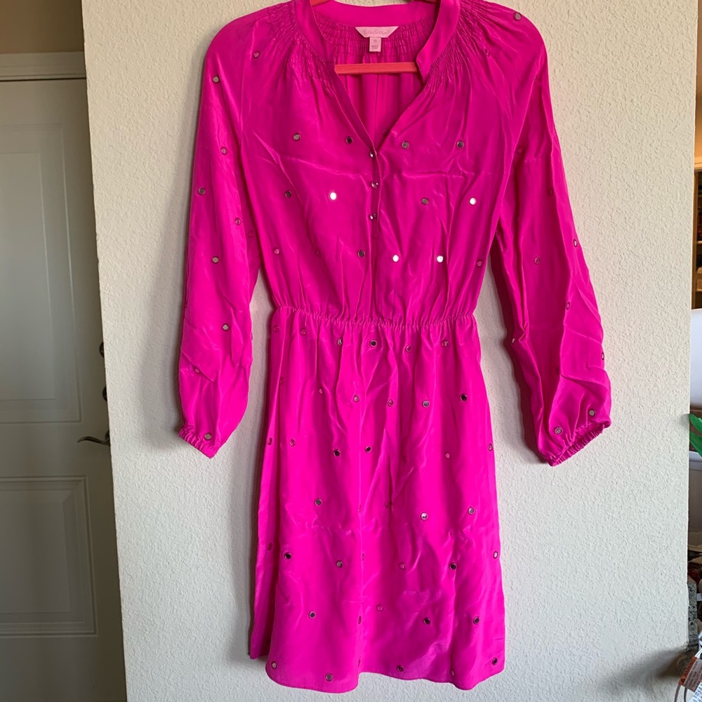 Lilly Pulitzer Turner Dress w/ mirror details- xs